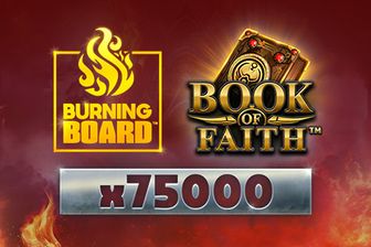 Book of Faith Burning Board